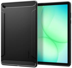 Spigen ACS10463 Spigen Rugged Armor Samsung Galaxy Tab A11 Plus ütésálló tok, Fekete (Matt fekete) (ACS10463)