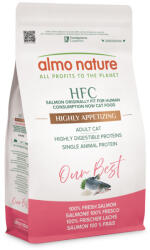 Almo Nature 2x1, 2kg Almo Nature HFC Our Best Highly Appetizing lazac, száraz macskatáp
