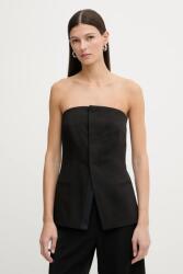 G-Star bluză din amestec de lână Strapless 9BYA-KZD09P_99X (D27755.E068)