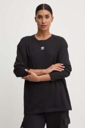 Adidas longsleeve din bumbac Essential 9BYH-BUD03N_99X (IW0954)
