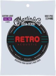Martin Retro Custom Light 3-Pack Akusztikus gitárhúrok (41Y23MM11PK3)