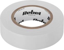 Rebel szigetelőszalag (0, 13 mm x 19 mm x 20 yard) fehér (NAR0437)
