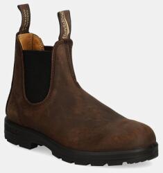 Blundstone cizme chelsea din nubuc MBYH-OBD001_88X (2340.Brown)