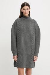 G-Star RAW rochie din lână Cable loose knit 9BYA-SUD1BF_90X (D27217.D770)