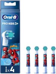 Oral-B накрайник за електрическа четка за зъби, Детски, Spider man 3+, 4 броя