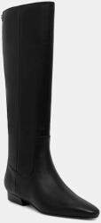 Guess ghete de piele SARLIE 9BYA-OBD2NW_99X (FLFSAR.LEA11.BLACK)