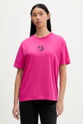 Karl Lagerfeld Jeans tricou de femei cu bumbac 99KK-TSD13N_42X (B1W17086)