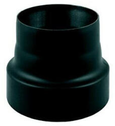 V. A. P. K Füstcső szűkítő, V. A. P. K. HS 120/150/1, 5, fekete, 120 mm - 150 mm, DC01 acéllemez, lemezvastagság: 1, 5 mm, kályha-kémény csatlakozáshoz (TC239981)