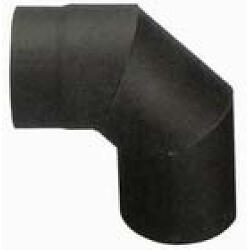 V. A. P. K Füstcső könyök, V. A. P. K. HS 090/200/2, fekete, 200 mm / 90°, lemezvastagság: 2, 0 mm (TC221825)