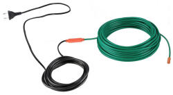  Kerti fűtőkábel növényekhez, 120 W, 20 m, IP68, víz- és porálló, állandó 45 °C, 6 W/m, kültéri-beltéri (HOP1001554-3)