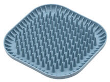 Fiboo Fiboowl Spiky licking mat kék 19x19cm