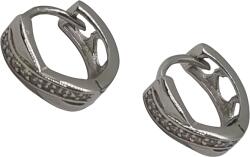 ÉkszerM Ezüst Karika Fülbevaló AT 145850