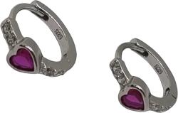 ÉkszerM Ezüst Karika Fülbevaló EL 149109