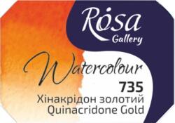 Rosa 343735 Vopsea acuarela 735 Quinacridone Gold 2, 5 ml 1 buc (<![CDATA[343735]]>)