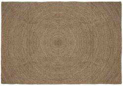 vidaXL Területszőnyegek Szürke 240 x 340 cm Juta (42010548)