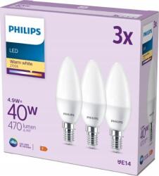 Philips Philips 8719514460010 LED lámpa Meleg fehér 2700 K 4, 9 W F (929003541193) (929003541193)