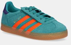adidas Originals gyerek velúr sportcipő GAZELLE - türkiz 33 - answear - 21 990 Ft