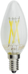 OPTONICA LED izzószálas gyertyaizzó c35 E14, szabályozható fényerővel, 4W, 4000K, természetes fehér, dimmelhető, 400 lm, Optonica, 1469 (1469)