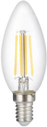 OPTONICA LED gyertya c35 E14 6w izzófüles, 4500K, természetes fehér, 730 lm, Optonica, 1411 (1411)