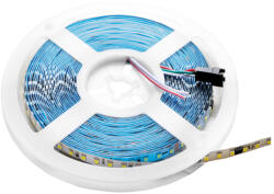 OPTONICA LED szalag készlet tápegység 12v + távirányító + 5m 2835 LED szalag tekercs IP65, 4, 8W, 4000K, természetes fehér, dimmelhető, 432 lm, Optonica, 4417 (4417)