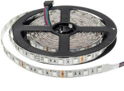 OPTONICA LED szalag 5050 RGB 24v nem vízálló professzionális kiadás, 14, 4W, dimmelhető, 1000 lm, Optonica, 4861 (4861)