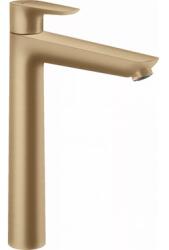 Hansgrohe Talis E 240 magasított egykaros csaptelep, szálcsiszolt bronz (HG-71717140)