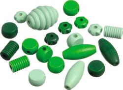 KNORR prandell Mărgele mixte din lemn Verde 20 buc. -Verde (216023442)