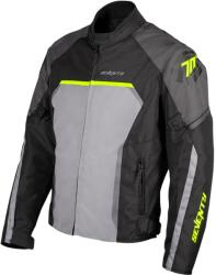 Seventy Degrees Geacă motociclistă Seventy Degrees SD-JR65 Piston negru-gri-galben fluo (SD24255)