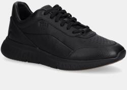 BOSS bőr sportcipő 50552902 - fekete Férfi 45