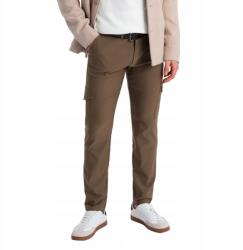 Ombre Férfi szövet nadrág, cargo zsebek, rugalmas anyag, Size S-XXL