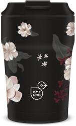 Ars Una Thermo bögre ARS UNA 350 ml Flowery Black 5374 (56373745) - tonerpiac