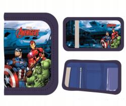 Difuzed Avengers gyerek pénztárca, 26×13cm, poliészter, tépőzáras (AVE23-1936)