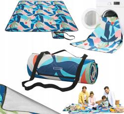 Songmics Nagy Piknik Takaró 200x200 cm Vízálló Strandszőnyeg Piknik Grill Park (i63)