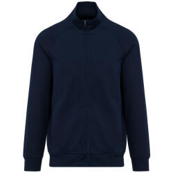 Kariban Zippes pulóver kék