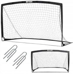 SPARTAN Labdarúgó kapu, 270×150cm, hordozható, acél szerkezet (1137)