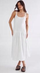 Nasty Gal Fehér Ruha MIDI Rövidített Vállpántokkal Nasty Gal 36