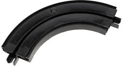 AFK AFK Műanyag mennyezeti függönysínhez - Sarokelem, sarokív (1 soros) fekete (5901554619067)