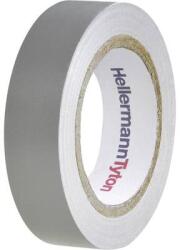 HellermannTyton PVC szigetelőszalag, (H x Sz) 10 m x 15 mm, szürke PVC HelaTape Flex 15 HellermannTyton, tartalom: 1 tekercs
