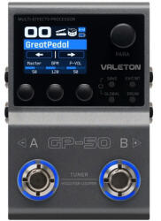 Valeton GP-50 multi-effekt processzor pedál - HIÁNYCIKK!