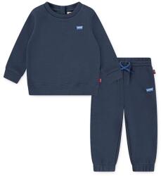 Levi's gyapjúkeverék kabát HOODIE & JOGGER SET - sötétkék 62