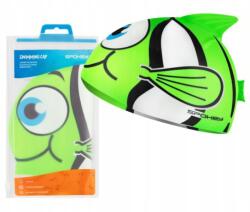 Spokey Úszósapka szilikon Halacska zöld Spokey (927892)