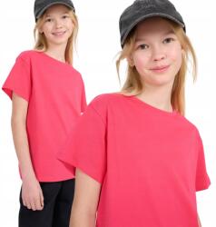 4F Lányka Pamut Póló, oversize, kerek nyakkivágás (4FJWSS25TTSHF2326)