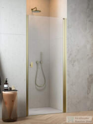 Radaway Nes Brushed Gold DWJ-I 90 zuhanyajtó, szálcsiszolt arany profil, jobbos 10026090-99-01R (10026090-99-01R)