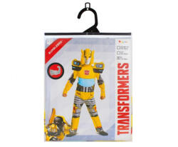 GoDan Costum carnaval Bumblebee - Transformers, pentru copii , marime M ( 7-8 ani) 120/130 GD987 Costume bal mascat copii (GD987) Costum bal mascat copii