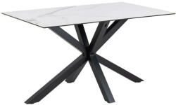  Asztal Norsica 918 (Fehér márvány + Fekete)