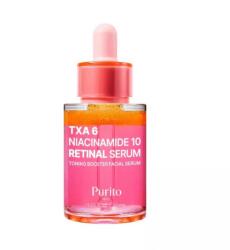 PURITO TXA 6 Niacinamide 10 Retinal Serum - Ser Luminează 30ml