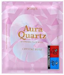 Petitfee Aura Quartz Hydrogel Face Mask Crystal Rose - Mască Hidrogel 1buc/30g Masca de fata