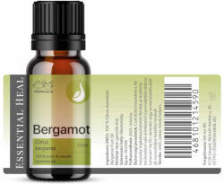 Essential Heal Bergamot Illóolaj Természetes Nyugtató és Frissítő Hatású Aromaterápiás Olaj 10ml (468101214590)