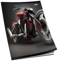 Connect Füzet A4, 40lap, sima 80g. Connect Matt + UV lakk borító, (35291) - irodasziget