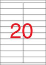 APLI Etikett, univerzális, 105x29 mm, APLI, 2000 etikett/csomag (LCA1299) - irodasziget